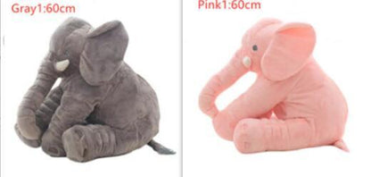 40/60cm No PP Cotton Soft Stuffed Elephant Skin Pillow Cushion Animal Skin Plush Toys Kids Doll Gifts