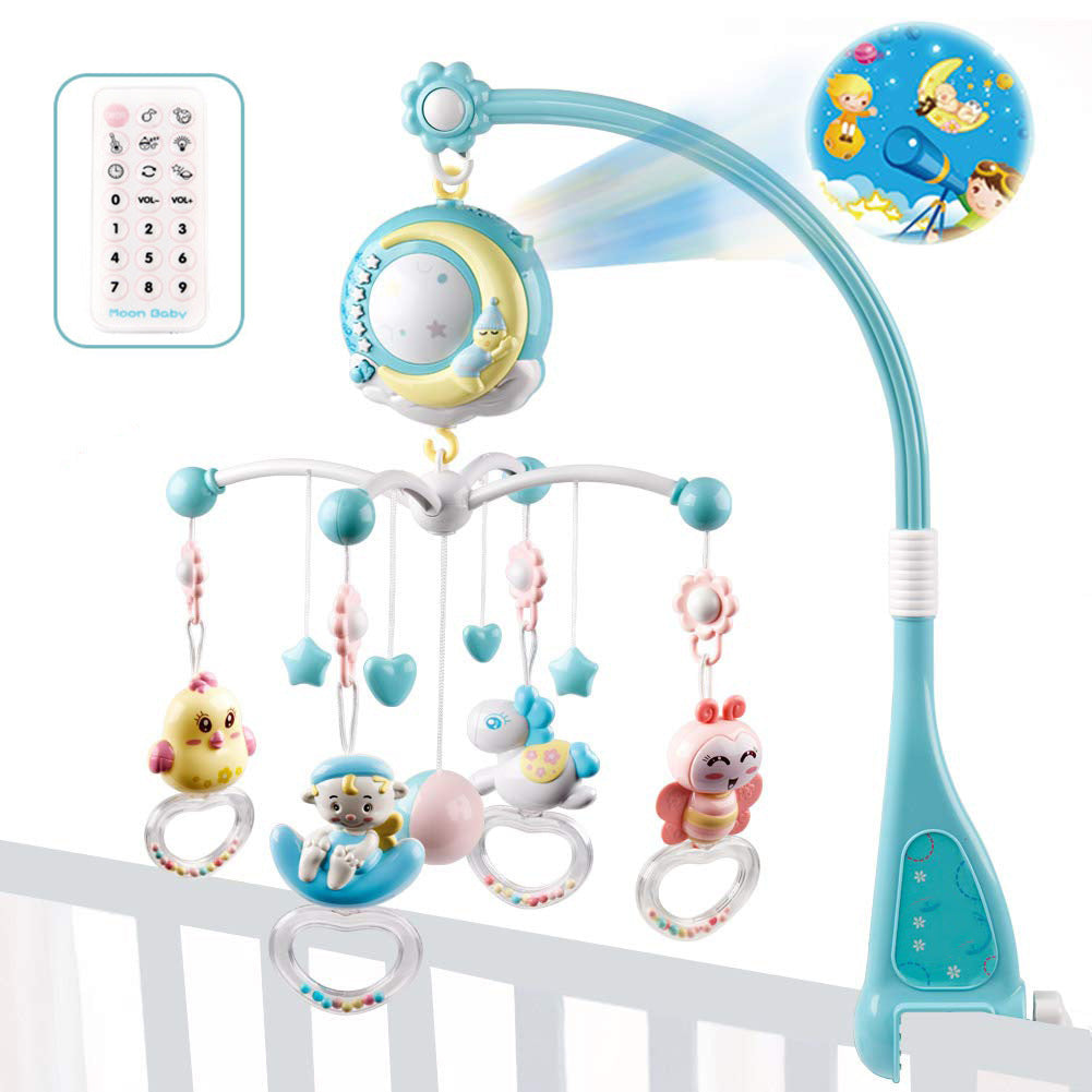 Baby Mobile Rattles Toys 0-12 Months For Baby Newborn Crib Bed Bell Toddler Rattles Carousel Baby Educational Toys Children Gift