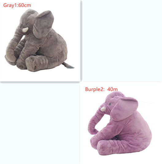 40/60cm No PP Cotton Soft Stuffed Elephant Skin Pillow Cushion Animal Skin Plush Toys Kids Doll Gifts