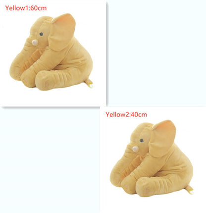 40/60cm No PP Cotton Soft Stuffed Elephant Skin Pillow Cushion Animal Skin Plush Toys Kids Doll Gifts