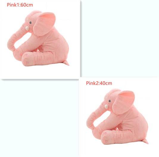 40/60cm No PP Cotton Soft Stuffed Elephant Skin Pillow Cushion Animal Skin Plush Toys Kids Doll Gifts