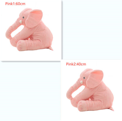 40/60cm No PP Cotton Soft Stuffed Elephant Skin Pillow Cushion Animal Skin Plush Toys Kids Doll Gifts