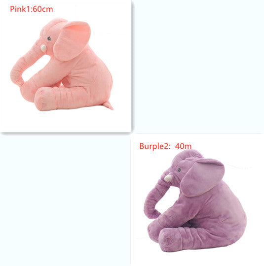 40/60cm No PP Cotton Soft Stuffed Elephant Skin Pillow Cushion Animal Skin Plush Toys Kids Doll Gifts