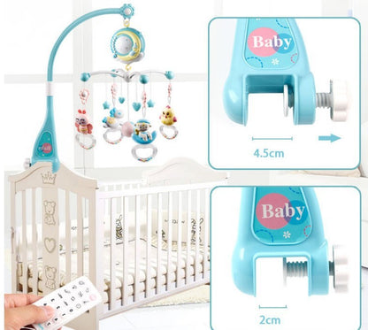 Baby Mobile Rattles Toys 0-12 Months For Baby Newborn Crib Bed Bell Toddler Rattles Carousel Baby Educational Toys Children Gift