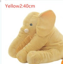 40/60cm No PP Cotton Soft Stuffed Elephant Skin Pillow Cushion Animal Skin Plush Toys Kids Doll Gifts