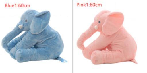 40/60cm No PP Cotton Soft Stuffed Elephant Skin Pillow Cushion Animal Skin Plush Toys Kids Doll Gifts