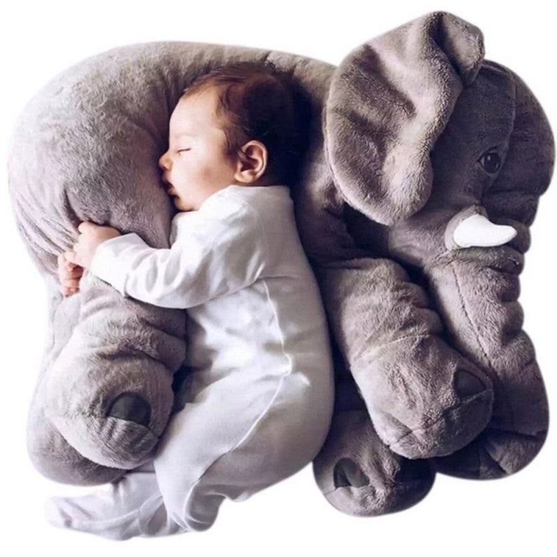 40/60cm No PP Cotton Soft Stuffed Elephant Skin Pillow Cushion Animal Skin Plush Toys Kids Doll Gifts