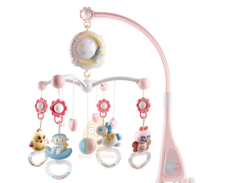 Baby Mobile Rattles Toys 0-12 Months For Baby Newborn Crib Bed Bell Toddler Rattles Carousel Baby Educational Toys Children Gift