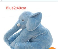 40/60cm No PP Cotton Soft Stuffed Elephant Skin Pillow Cushion Animal Skin Plush Toys Kids Doll Gifts