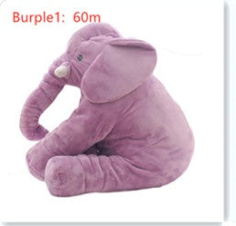 40/60cm No PP Cotton Soft Stuffed Elephant Skin Pillow Cushion Animal Skin Plush Toys Kids Doll Gifts