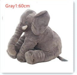 40/60cm No PP Cotton Soft Stuffed Elephant Skin Pillow Cushion Animal Skin Plush Toys Kids Doll Gifts