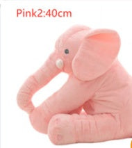 40/60cm No PP Cotton Soft Stuffed Elephant Skin Pillow Cushion Animal Skin Plush Toys Kids Doll Gifts