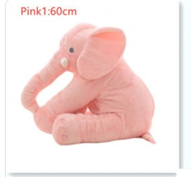 40/60cm No PP Cotton Soft Stuffed Elephant Skin Pillow Cushion Animal Skin Plush Toys Kids Doll Gifts