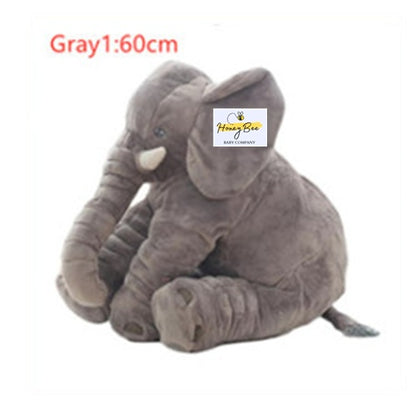 40/60cm No PP Cotton Soft Stuffed Elephant Skin Pillow Cushion Animal Skin Plush Toys Kids Doll Gifts